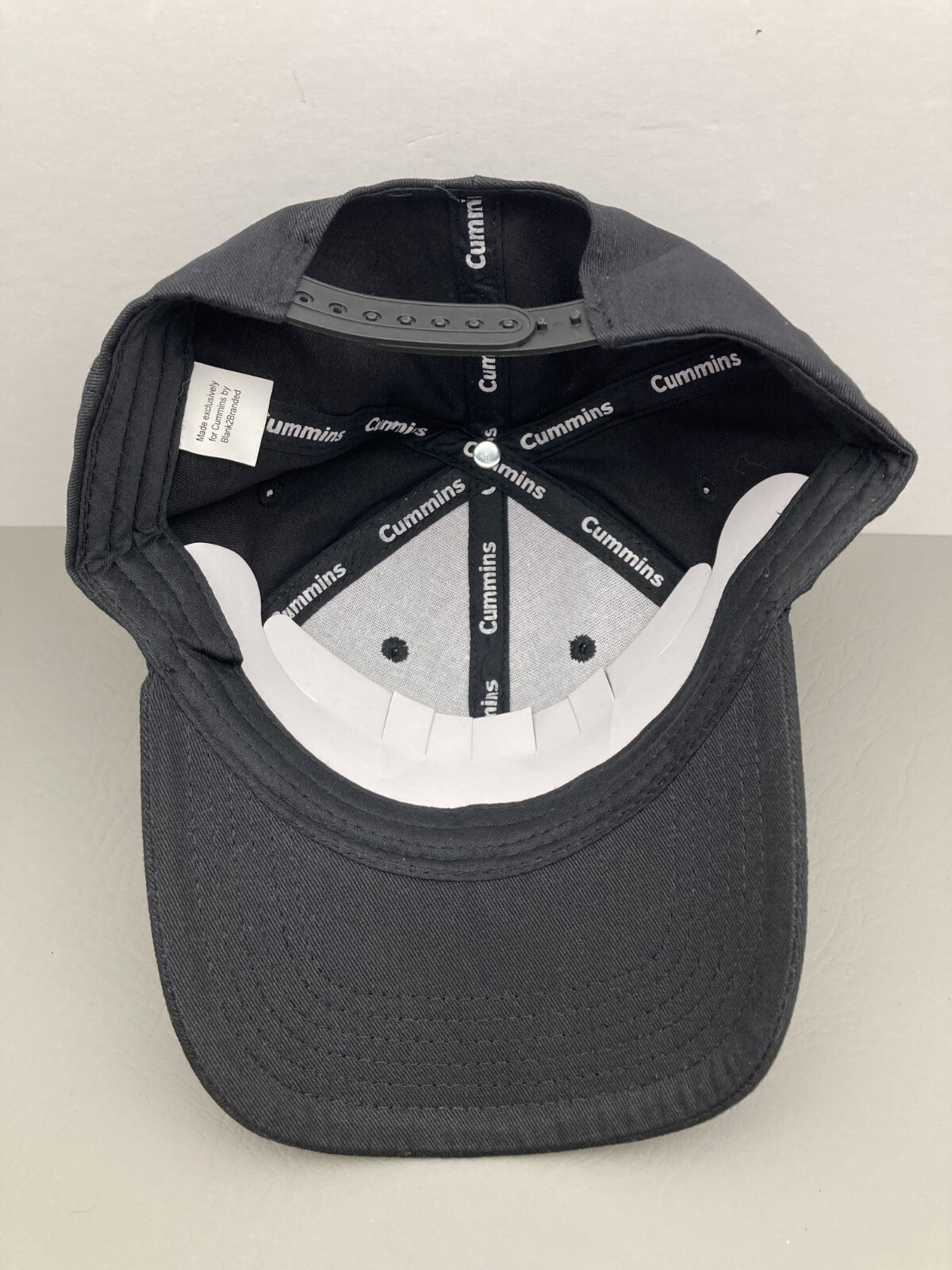 New Cummins Snapback Hat Black Cap