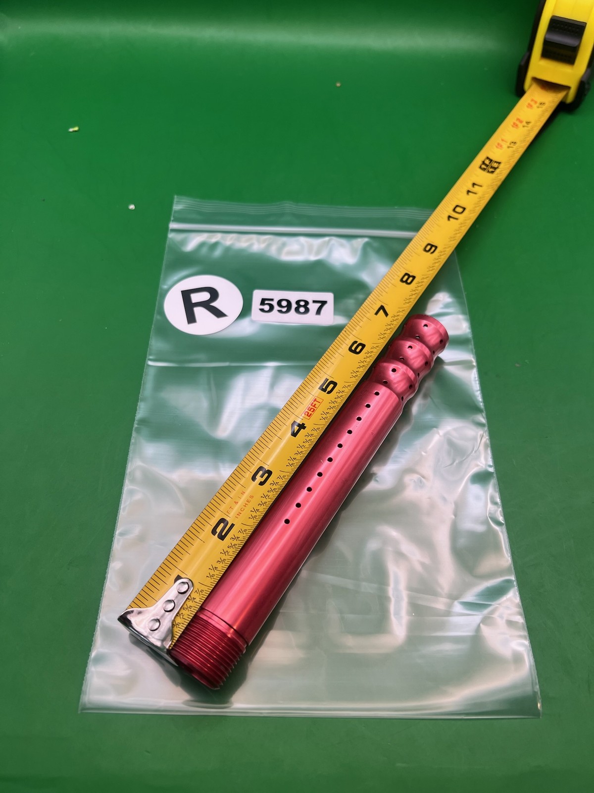 Red CP Paintball Barrel Tip