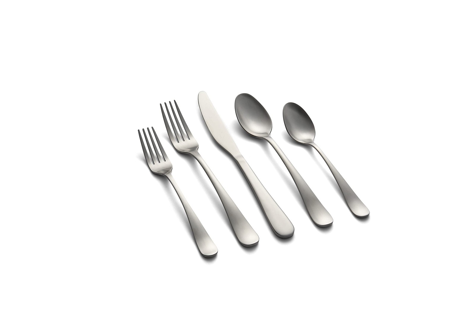 Cambridge Silversmiths Rhiannon Satin 20 Piece Flatware Set, Service for Four,