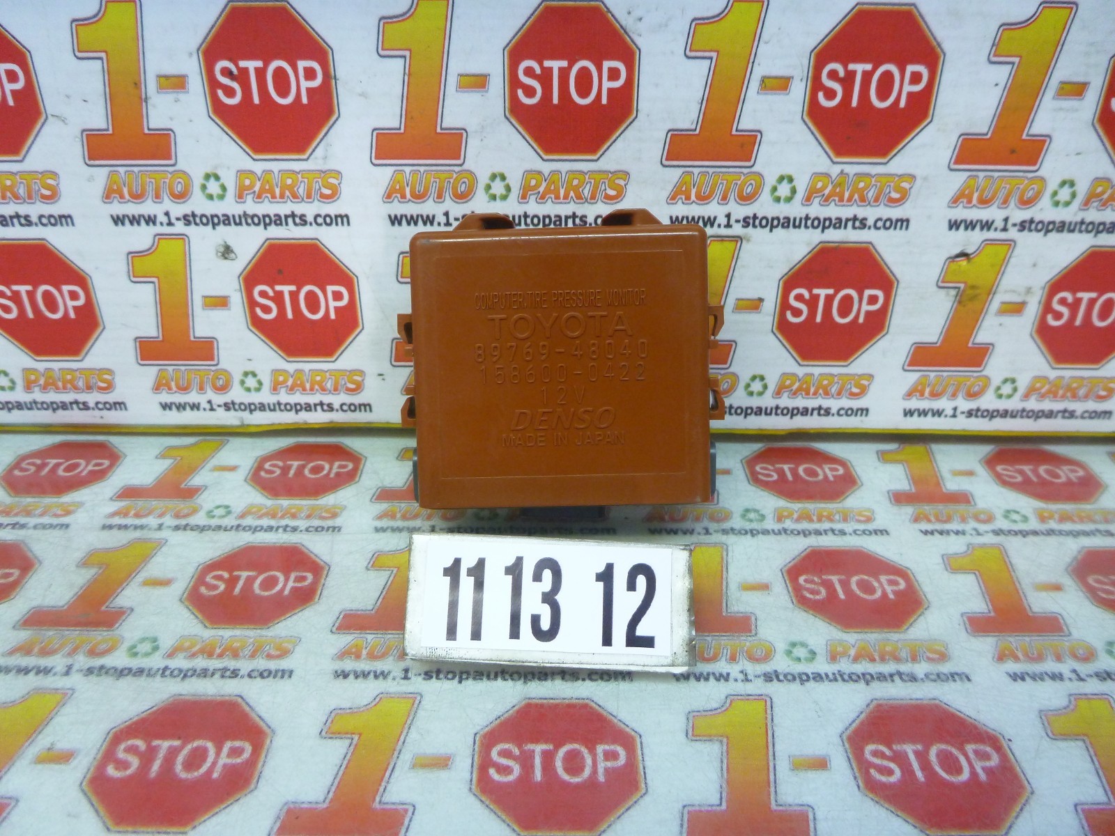 08 09 10 11 12 13 TOYOTA HIGHLANDER TIRE PRESSURE MONITOR MODULE 89769-48040 OEM