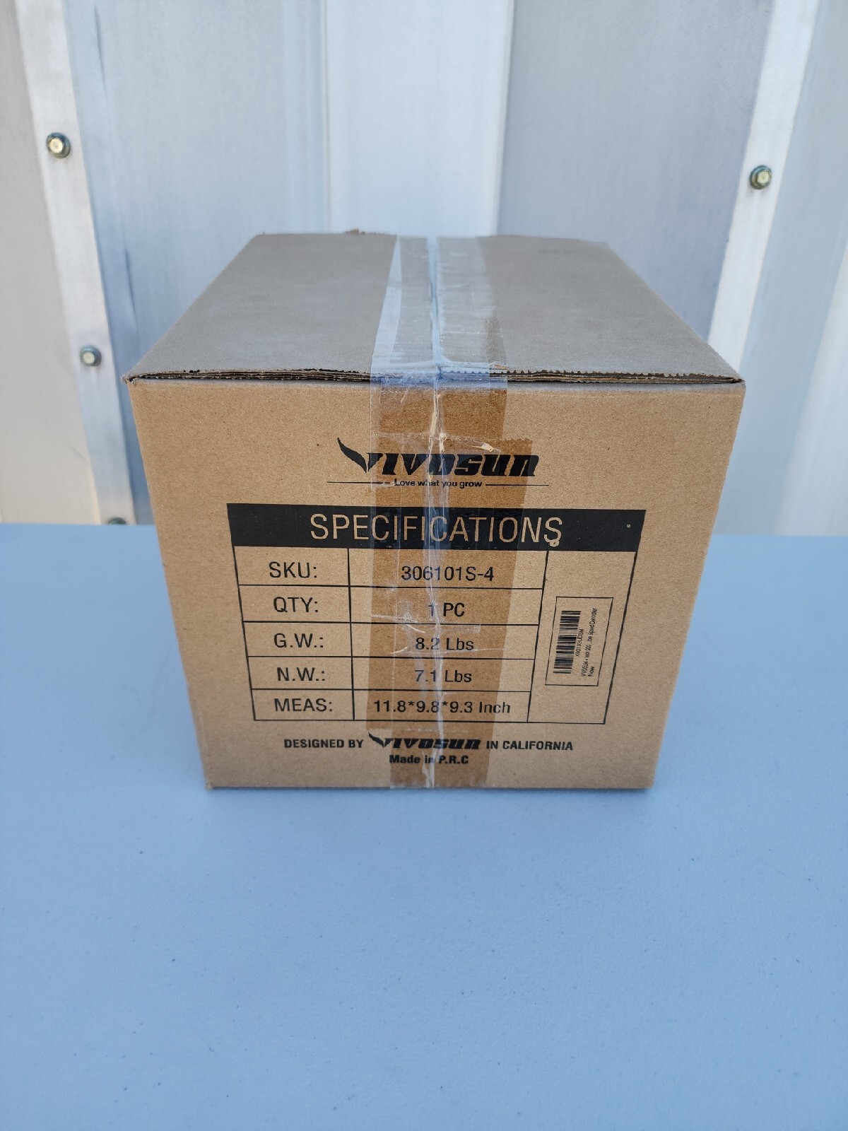 Vivosun Inline Duct Ventilation Fan with Variable Speed Controller 203 CFM 4"