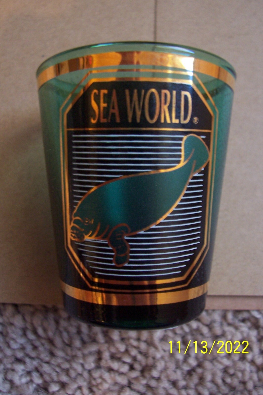 Seaworld Souvenir Shot Glass