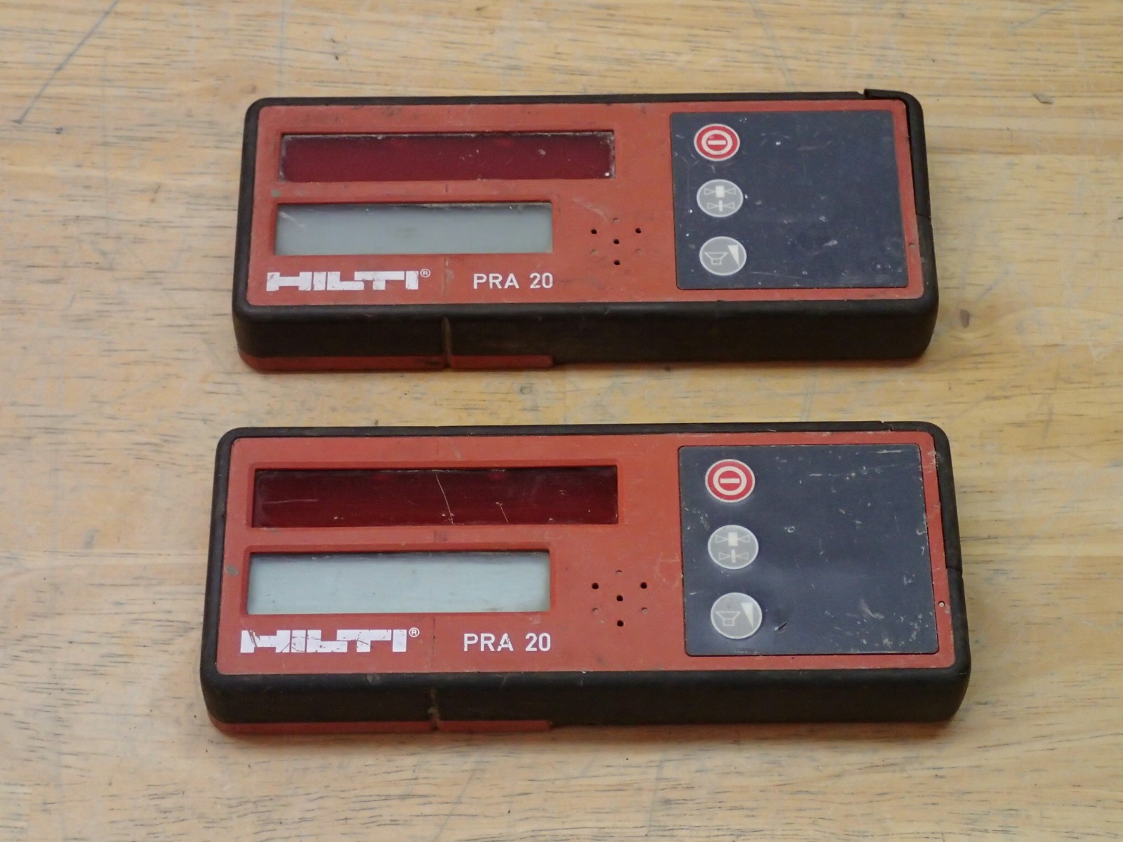 Hilti PRA 20 Receiver Bid on 2 Rough Not Working Projects