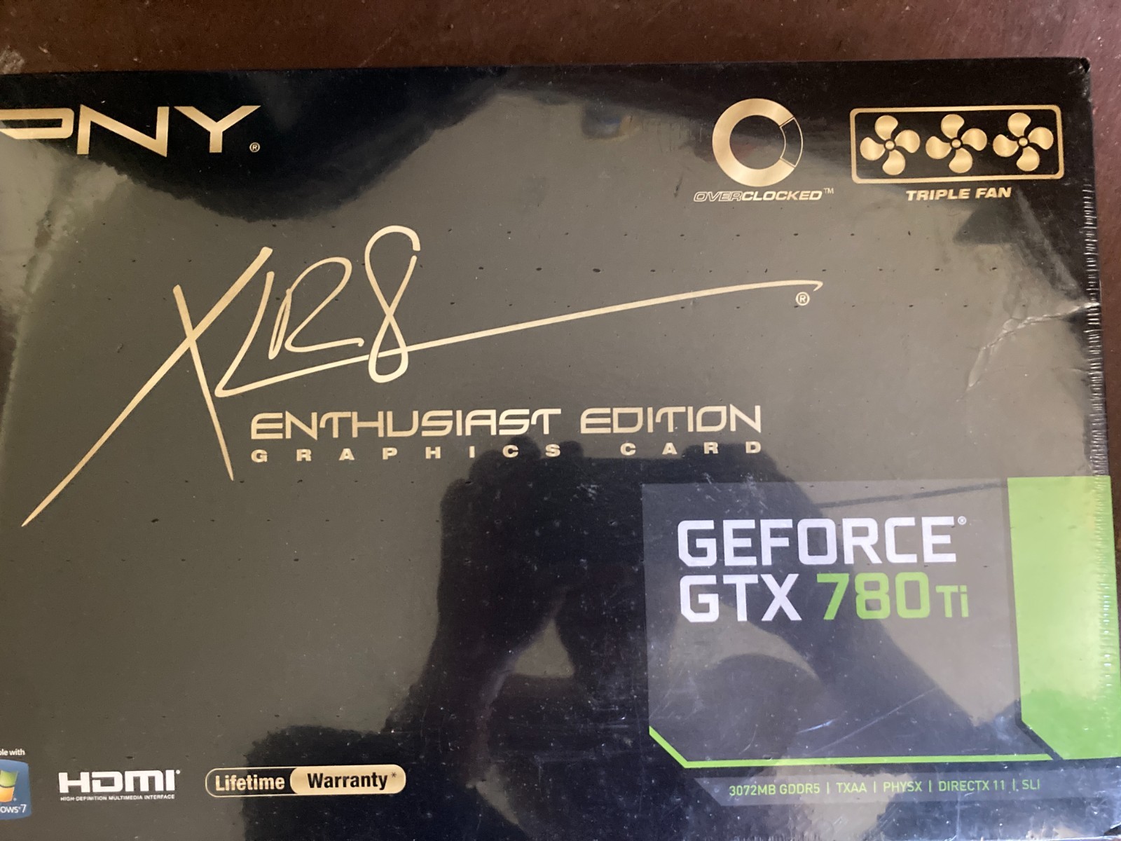 PNY GTX 780 Ti 3GB XLR8 Enthusiast Edition Factory Sealed Collector  Super  rare