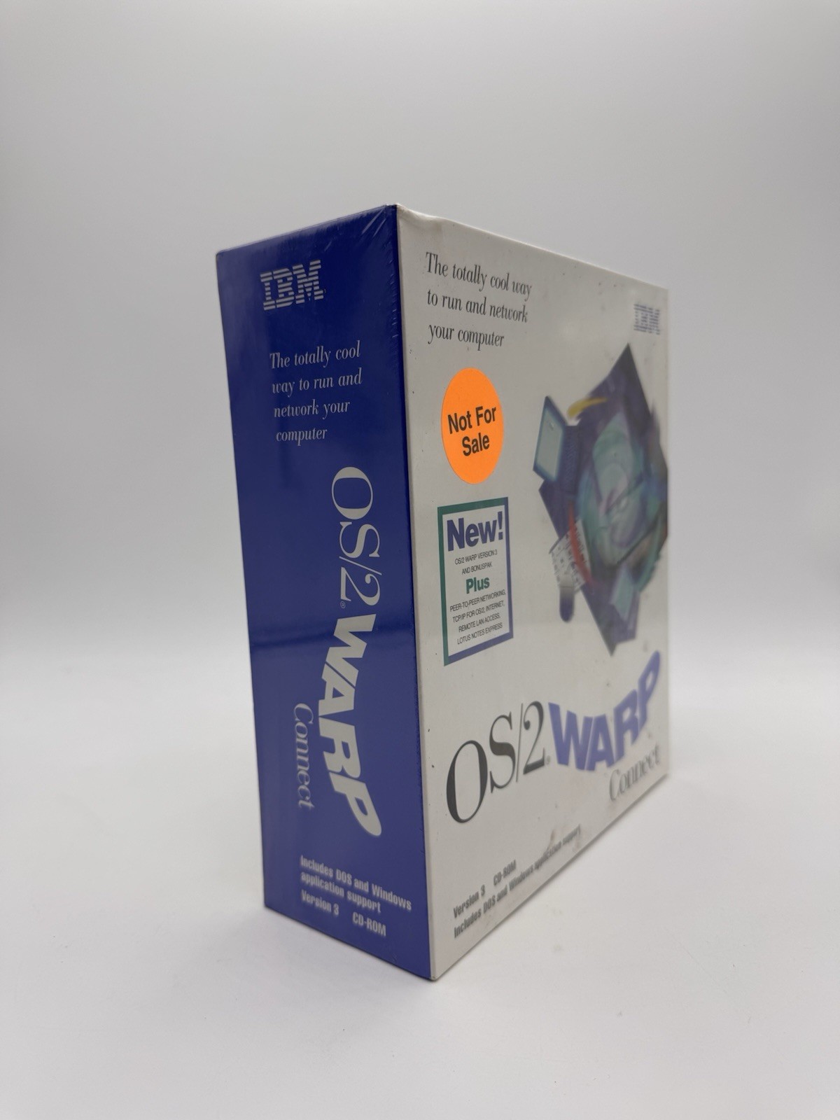IBM OS/2 Warp Connect Version 3 CD-Rom Vintage Computer Software