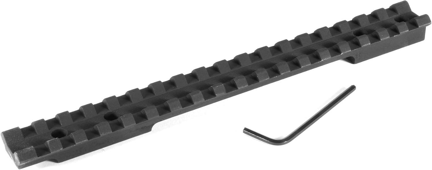 EGW Savage Flat Back Long Action 0 MOA Tactical Scope Mount Black 41400
