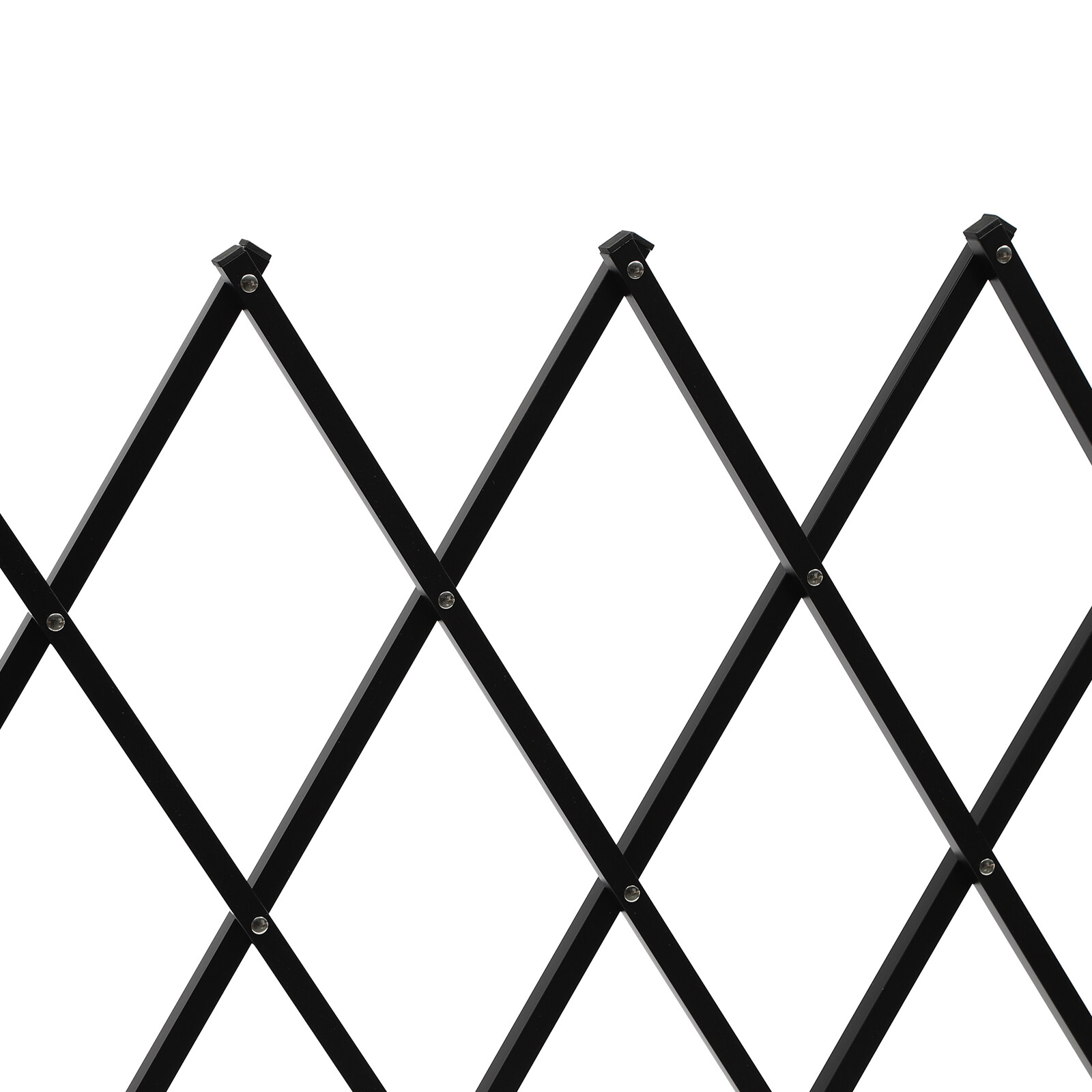 Single Folding Security Gate Rolling Barricade Gate Accordion Security Gate