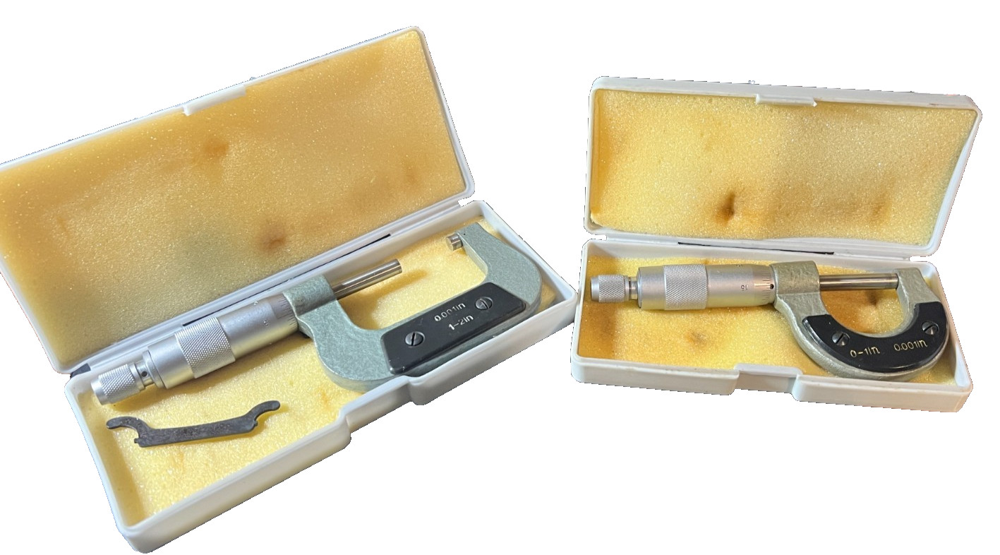 2 x  Mechanical Outside Micrometers