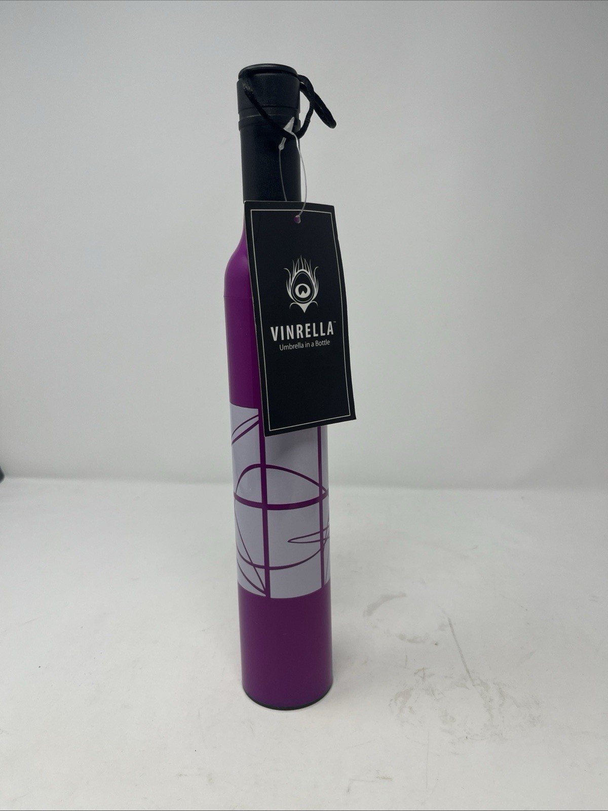 NEW w/tags "VINRELLA" Umbrella in a Bottle Red Wine
