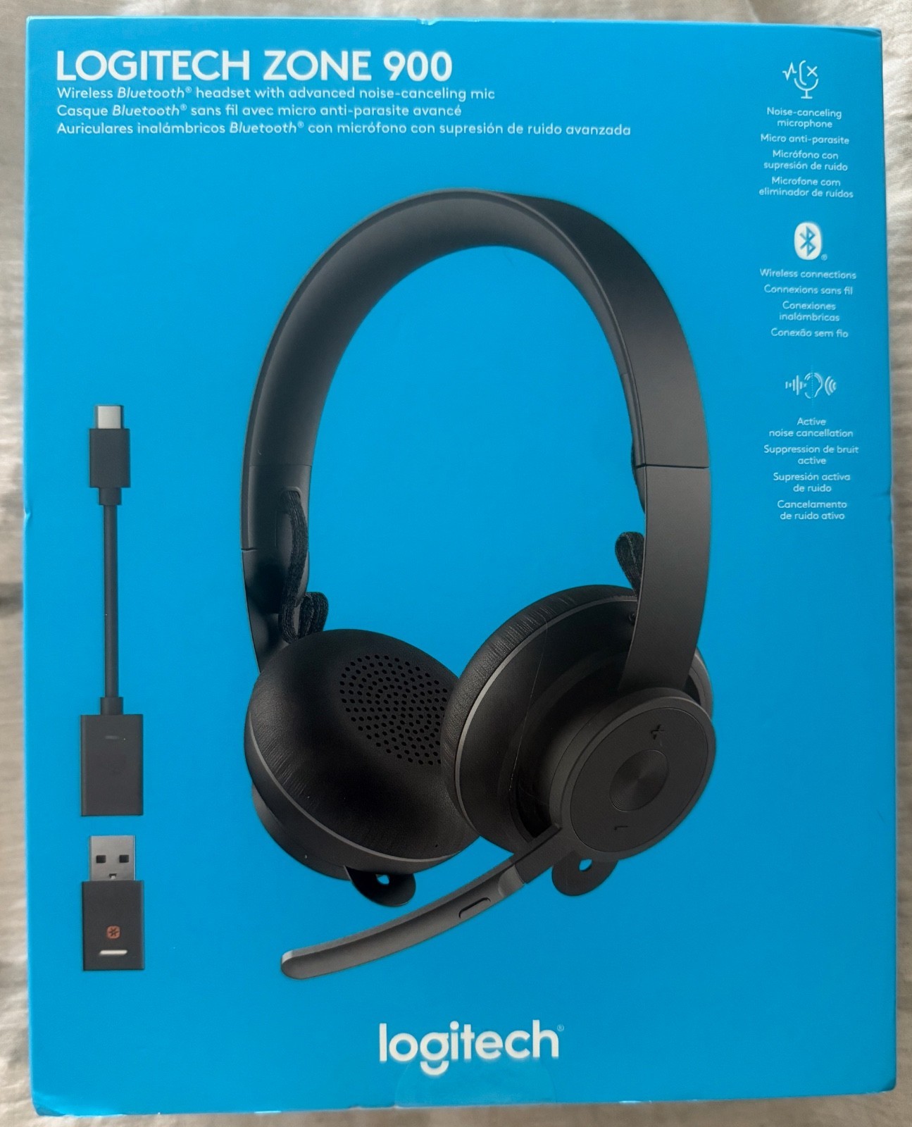 Logitech Zone 900 (#981-001100) Wireless Headset Color Black