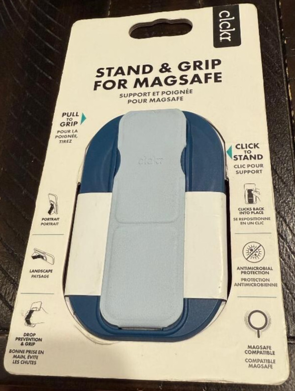 Clckr Stand & Grip For Magsafe Phone Grip for iPhone 16 15 14 13 12