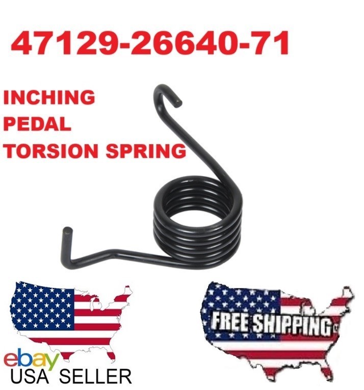 47129-26640-71 ACCELERATOR PEDAL TORSION SPRING TOYOTA FORKLIFTS 8 SERIES ML703