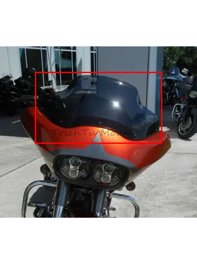 9.5" Black Windshield Windscreen For Touring Road Glide Custom FLTRX 2010–2013