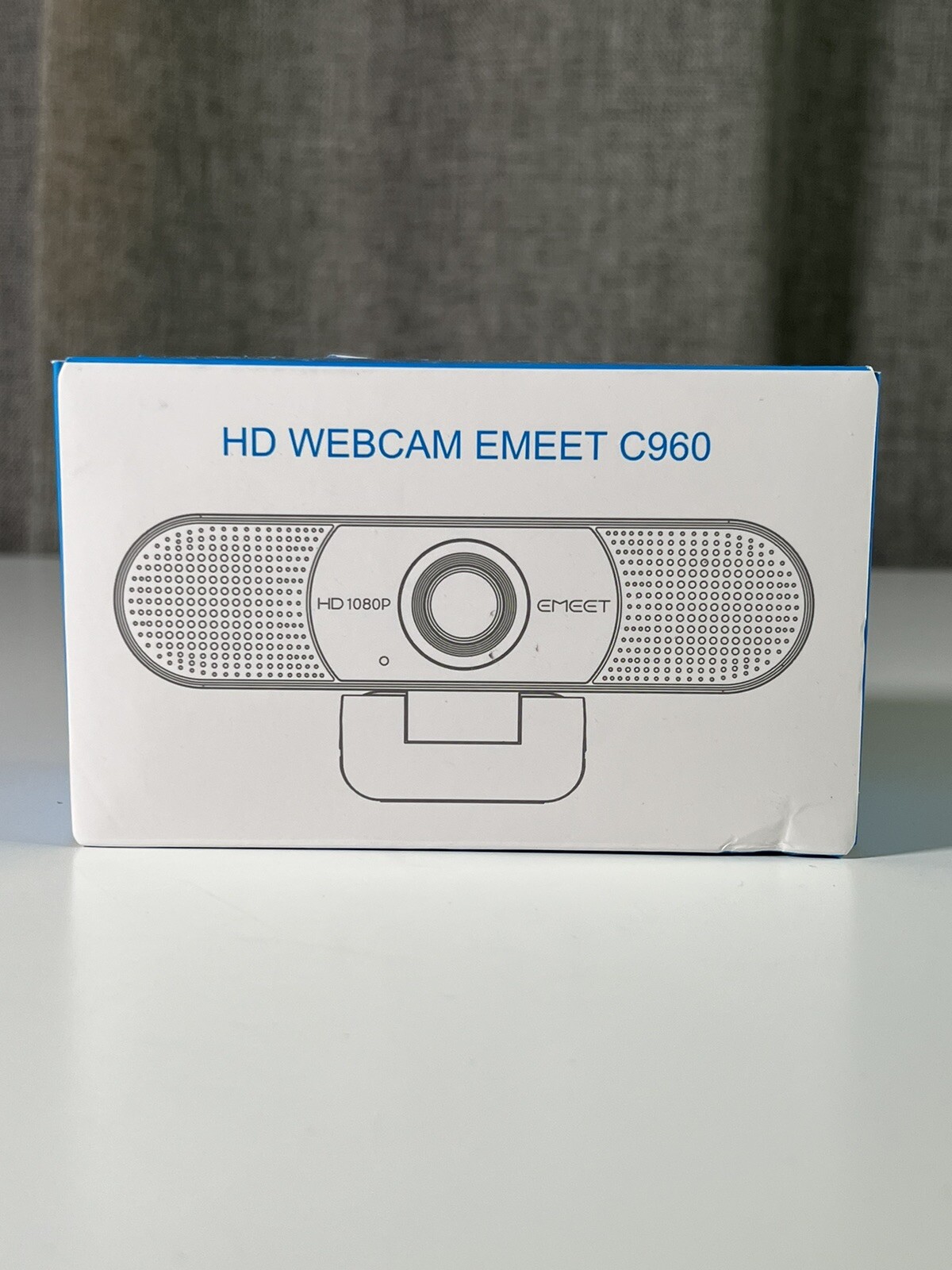 EMEET C960 1080P USB Webcam with Microphone & Privacy Cover for PC/Computer