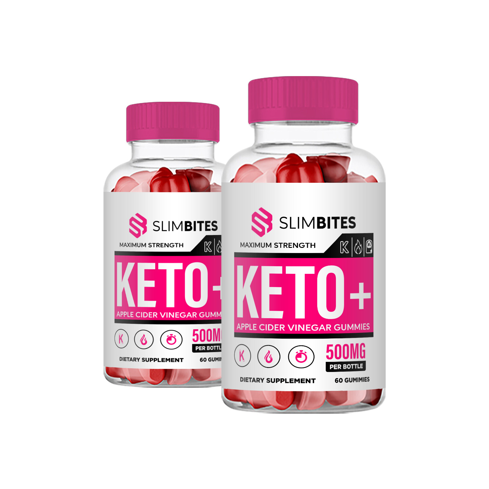 Slim Bites - Slim Bites Keto ACV Gummies (2 Pack)