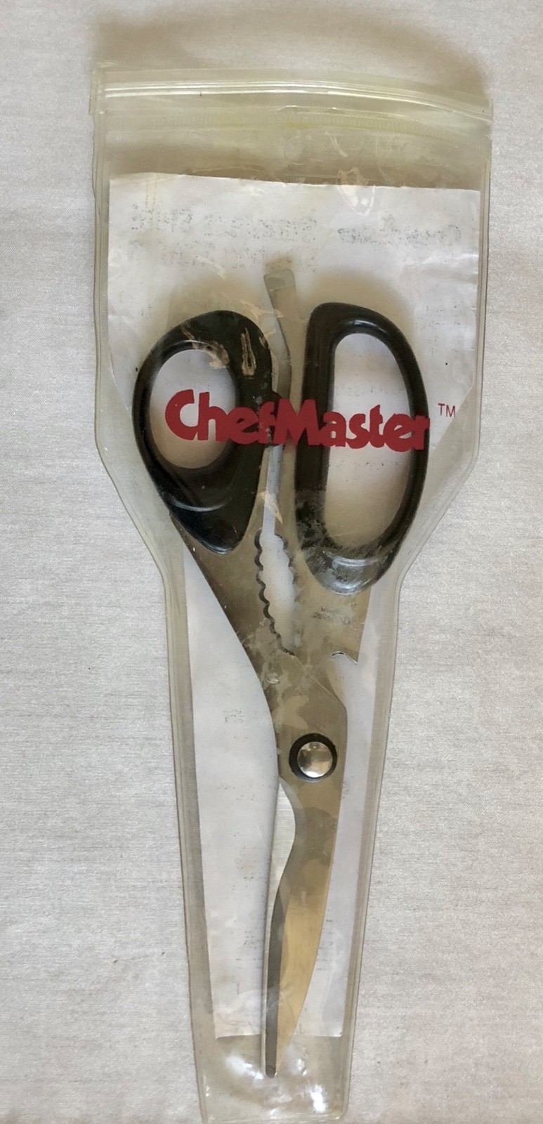 CHEFMASTER Stainless Steel Kitchen Shears EXCELLENT!!!!