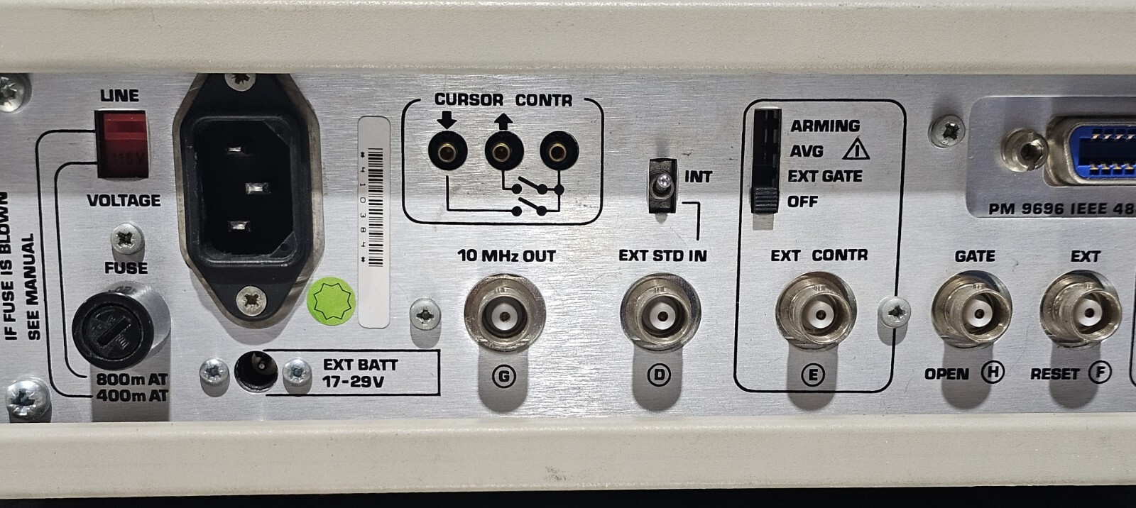 Philips PM 6654 Programmable High Resolution Timer/Counter