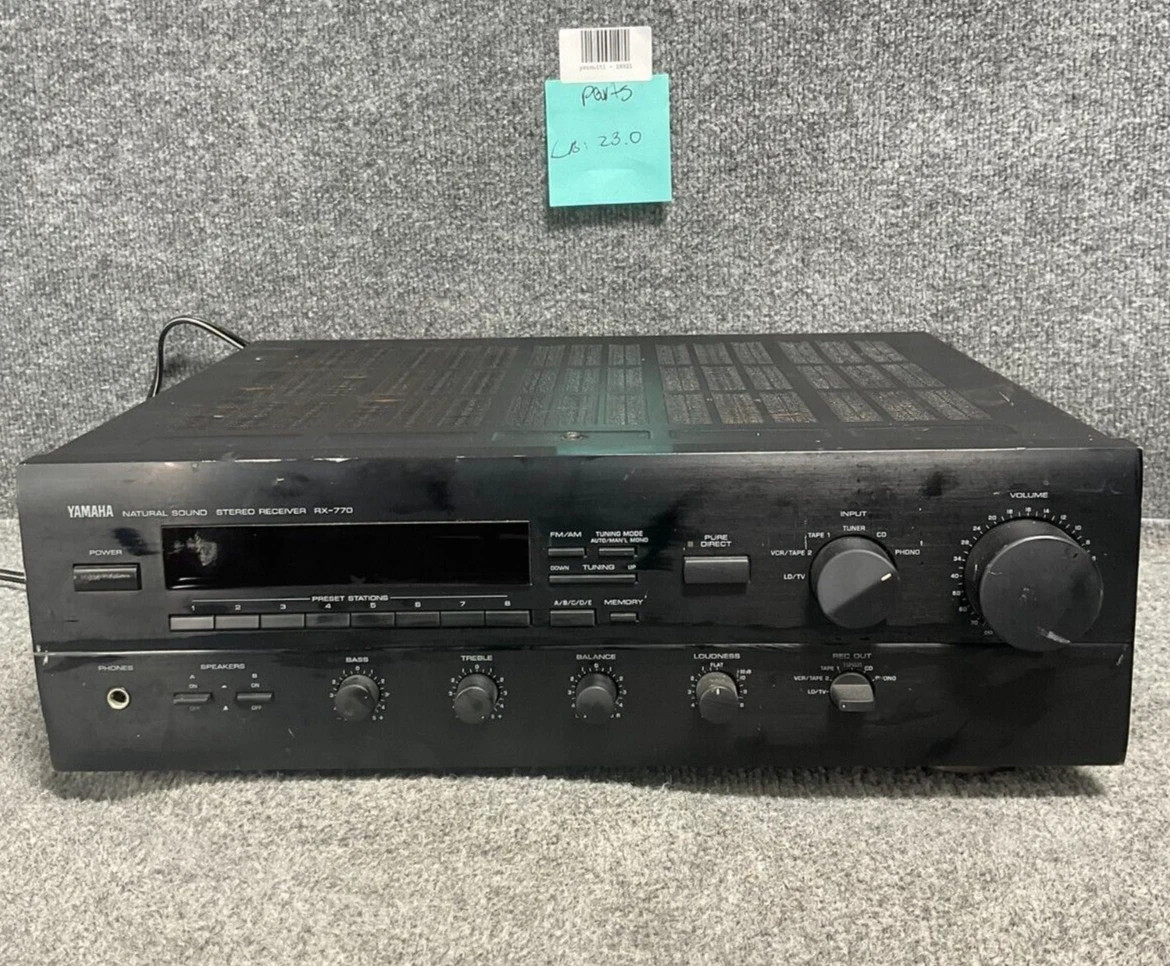 Yamaha RX-770 Natural Sound Receiver AM FM Tuner Parts Only