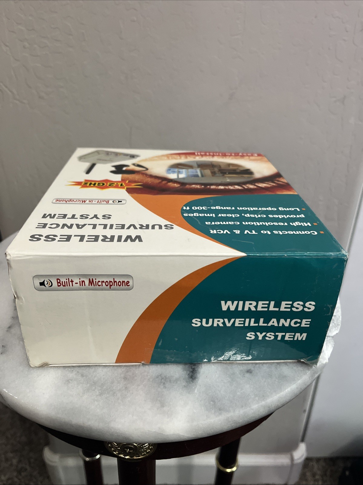 1.2 GHz Wireless Surveillance System- Built-in Microphone New