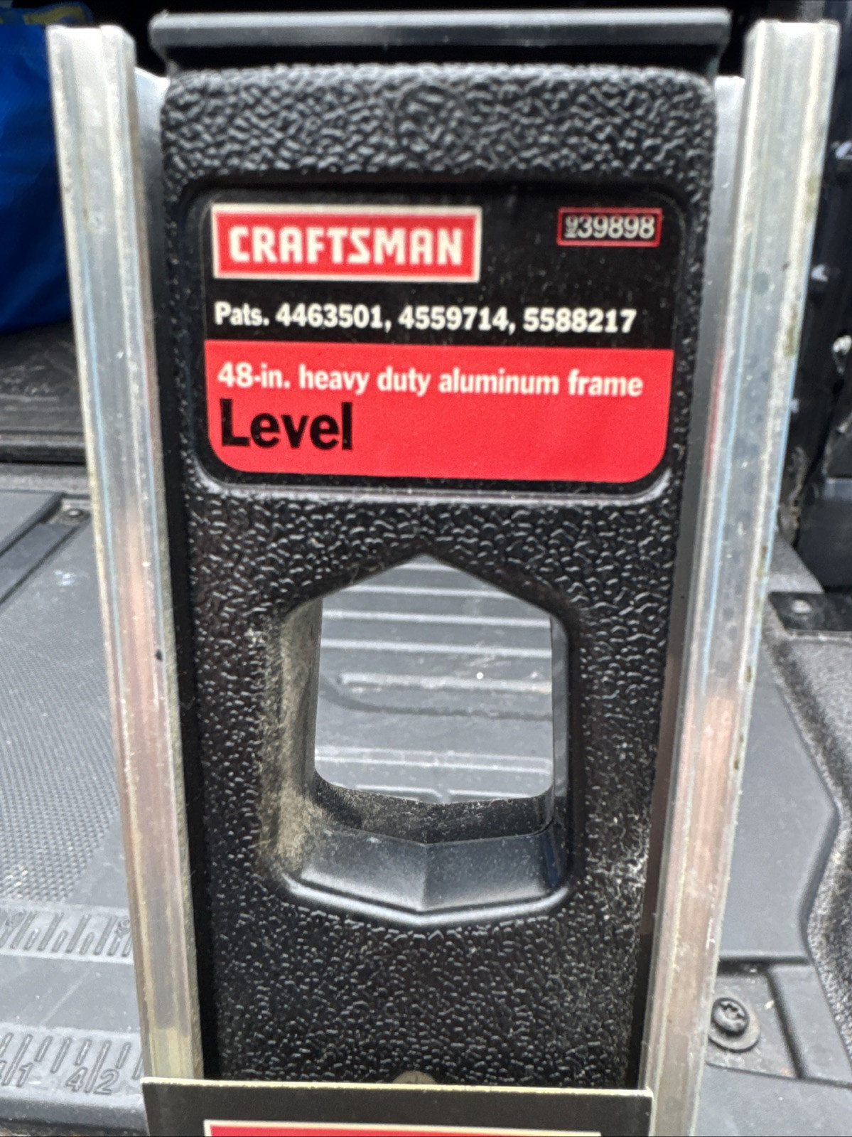 Sears Craftsman USA Nos 48” Heavy Duty Aluminum Level 39898 *Read New But Old