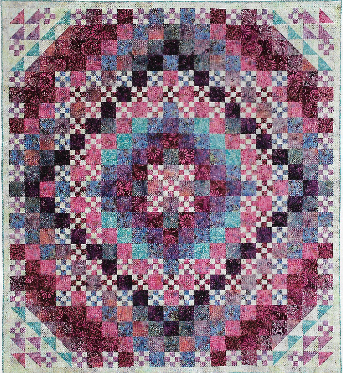 Trip Around the Islands Quilt quilting pattern instructions