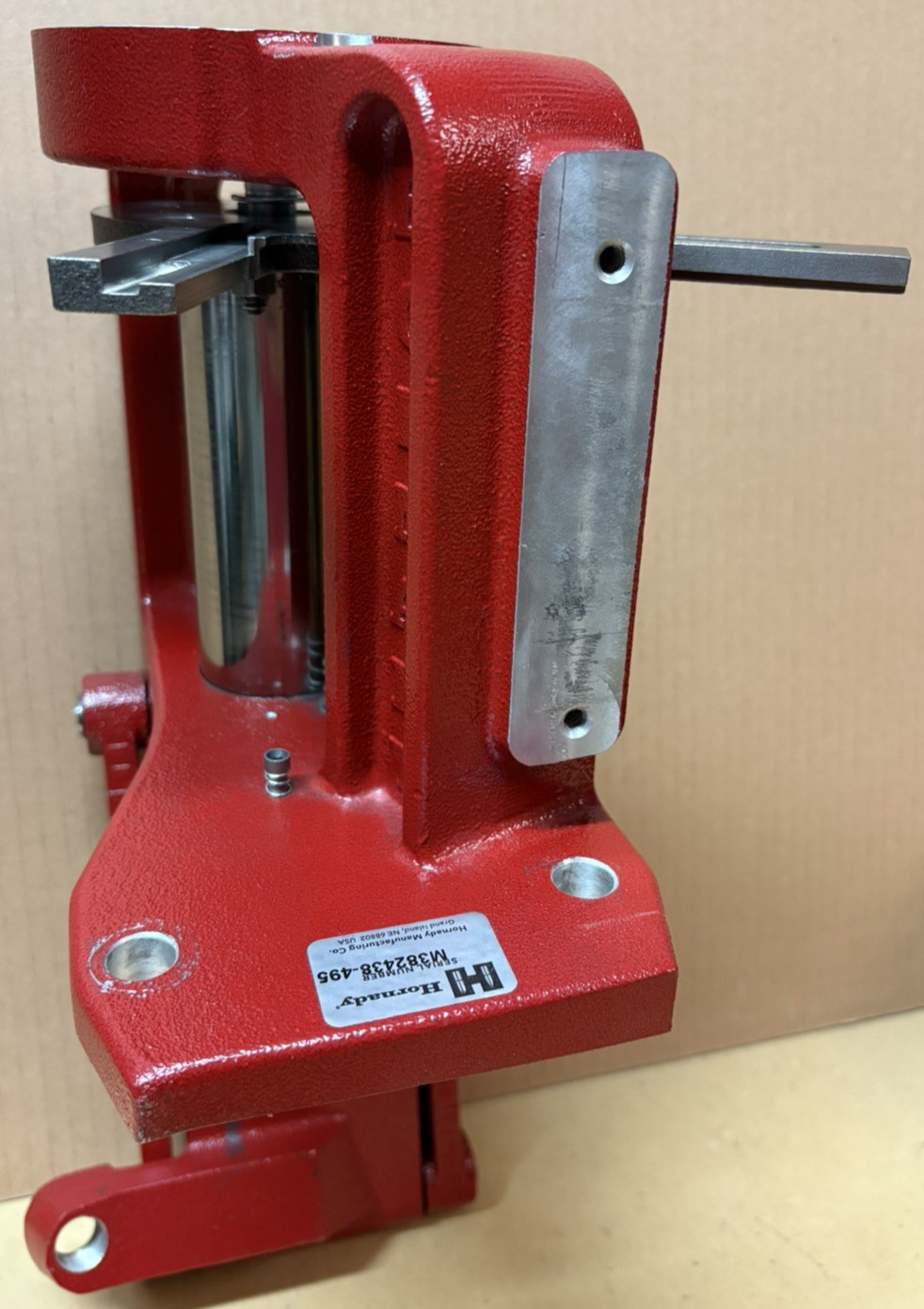 Hornady Lock-N-Load AP Loader Progressive Press + Shell Plates + Die Tool Nice