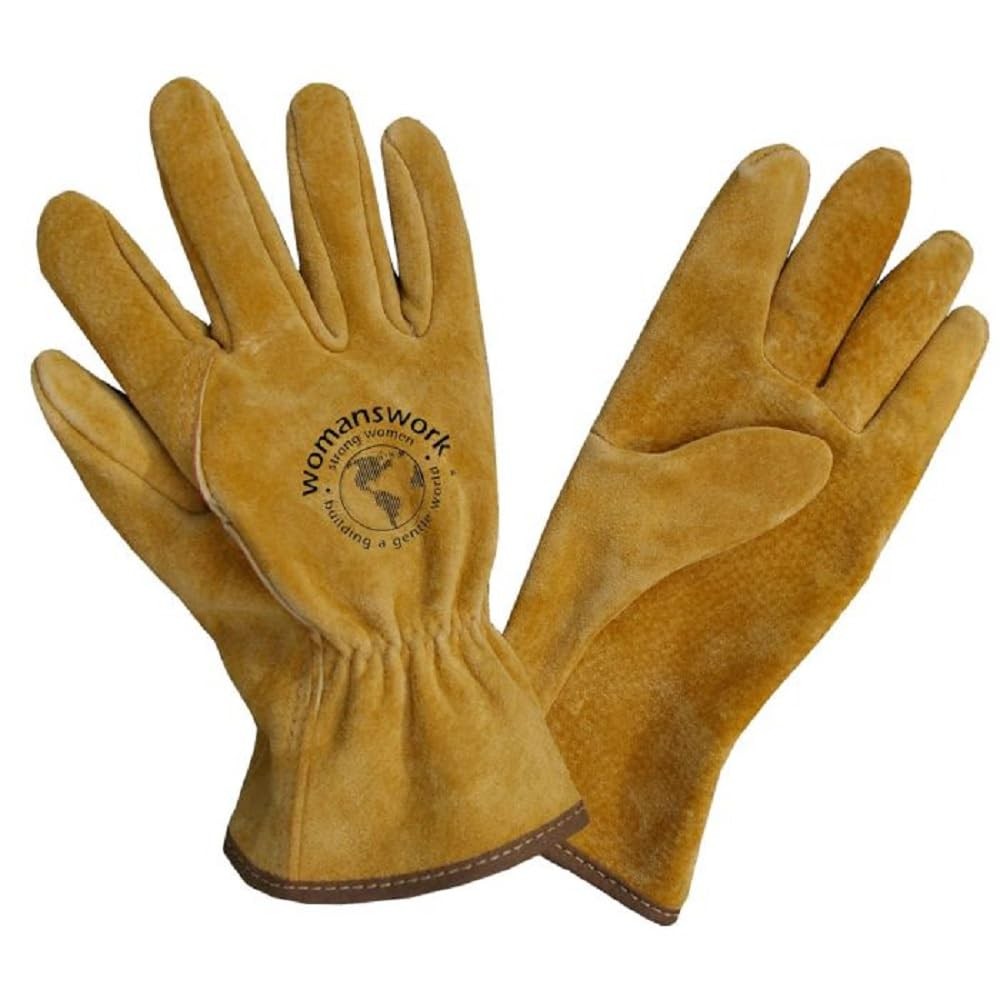 Womanswork Original Pigskin Work Gloves, Medium