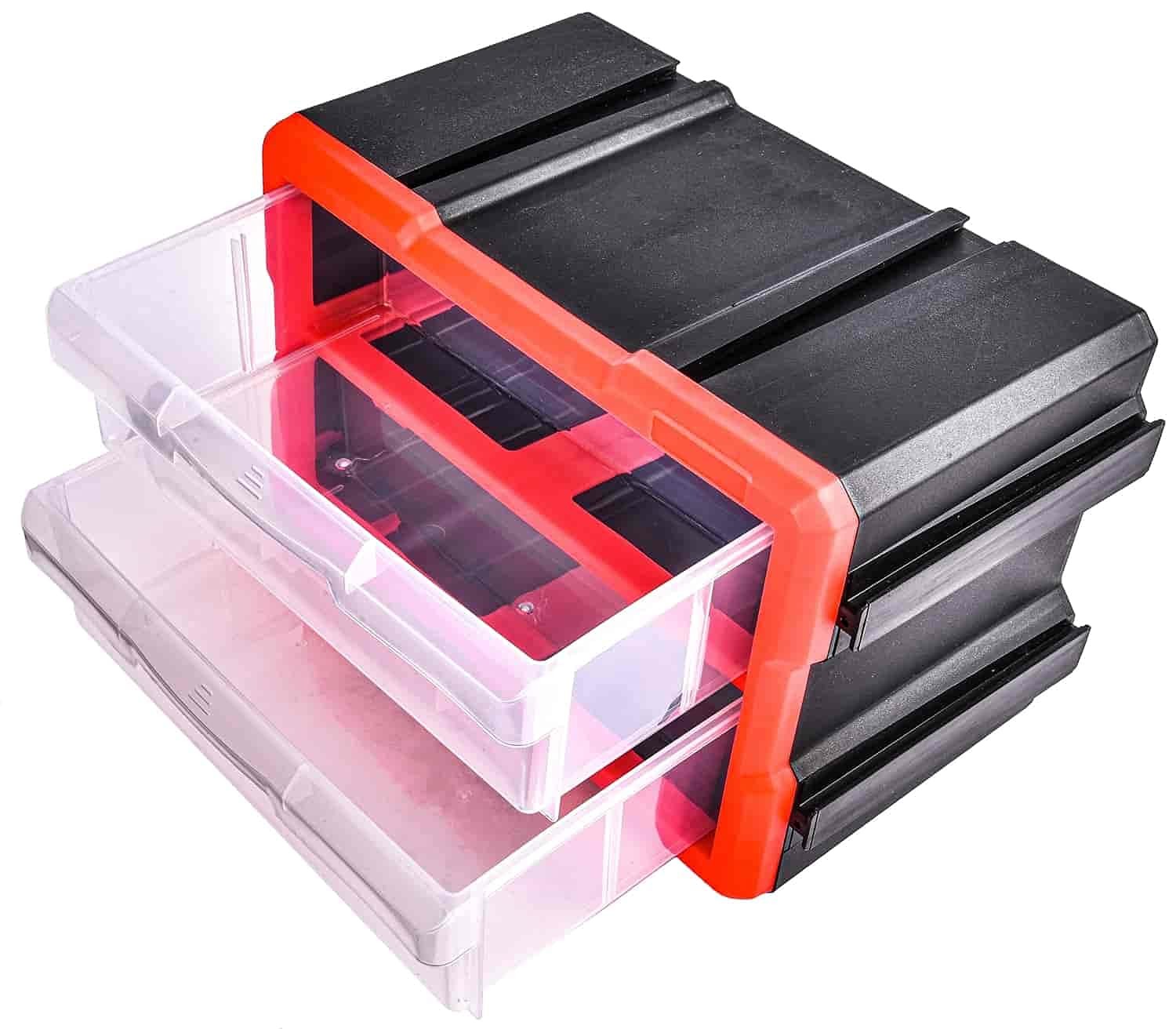 W5910 2-Drawer Interlocking Storage Bin