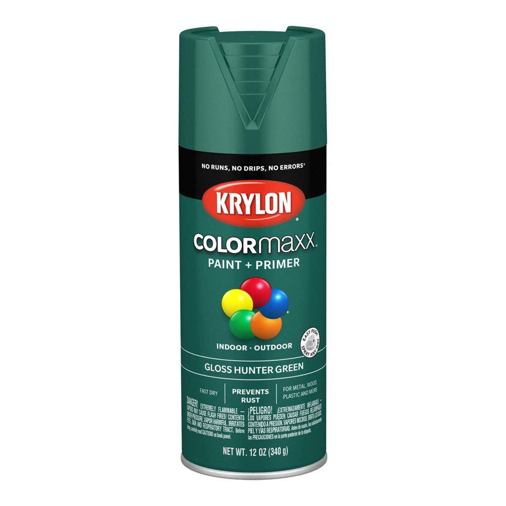 KRYLON  Acrylic Latex Spray Paint, 12 oz. 833ZU0
