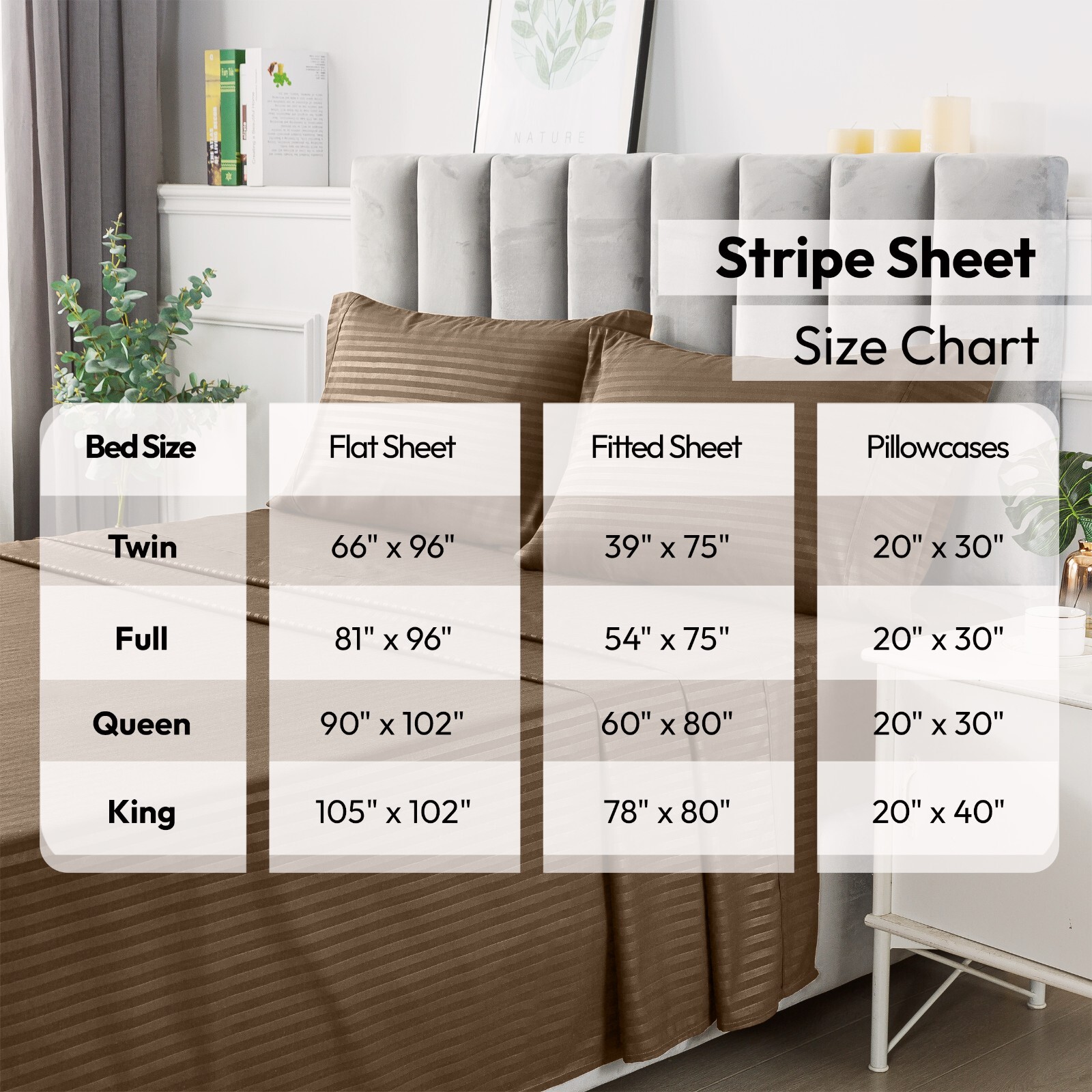 4x Piece Bed Sheet Set Hotel Luxury Ultra Soft Microfiber Deep Pocket Sheets Set