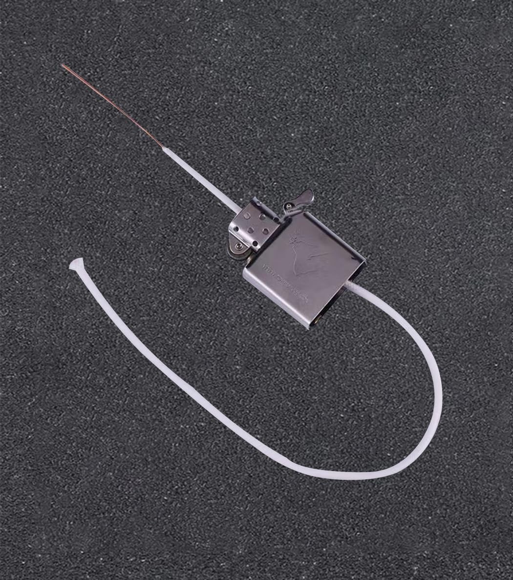 4PCS Kerosene Lighter Consumables Cotton Core with Metal Needle，Lighter Acces...