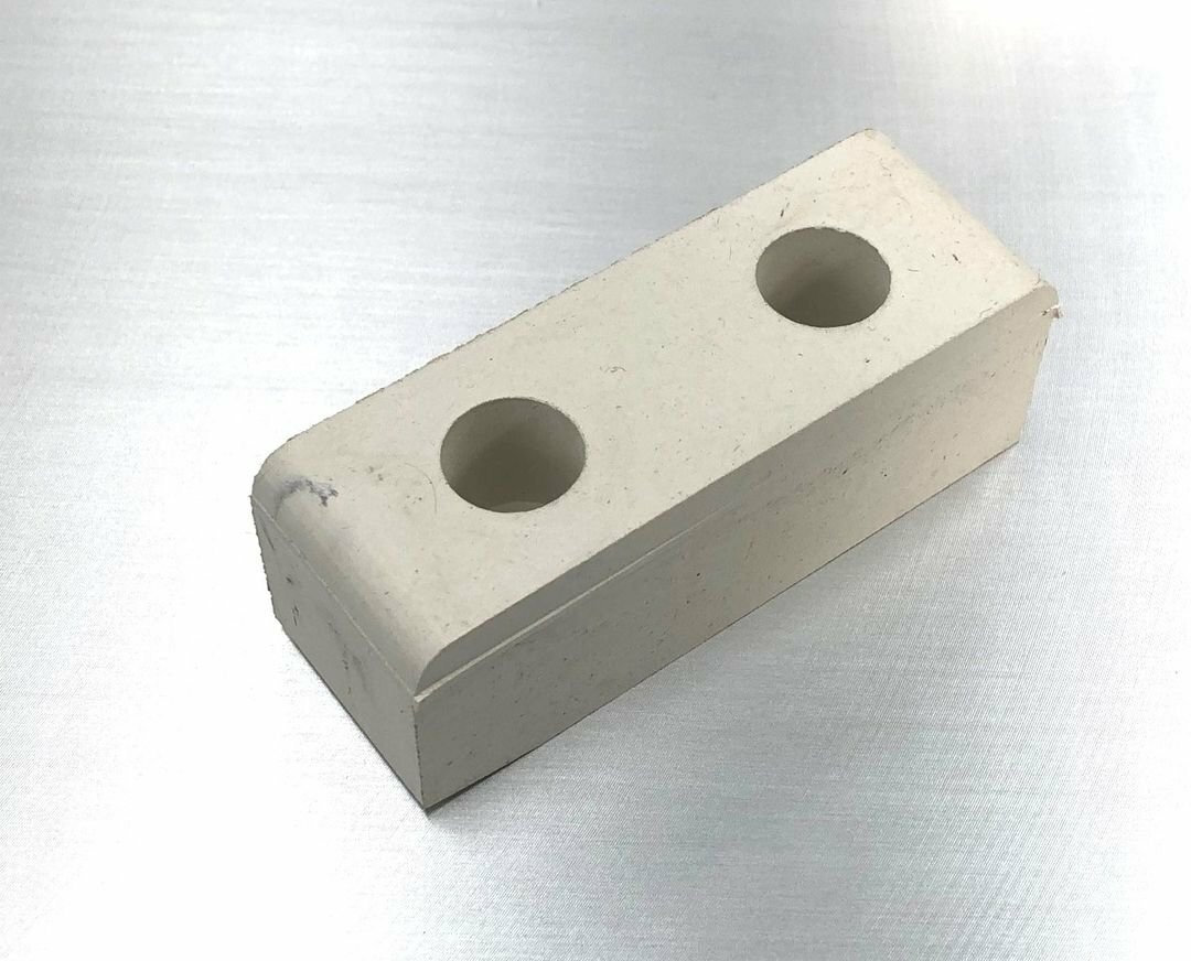 Rubber Pressure Pad For Wadkin Double End Tenoners - 25 x 25 x 73mm