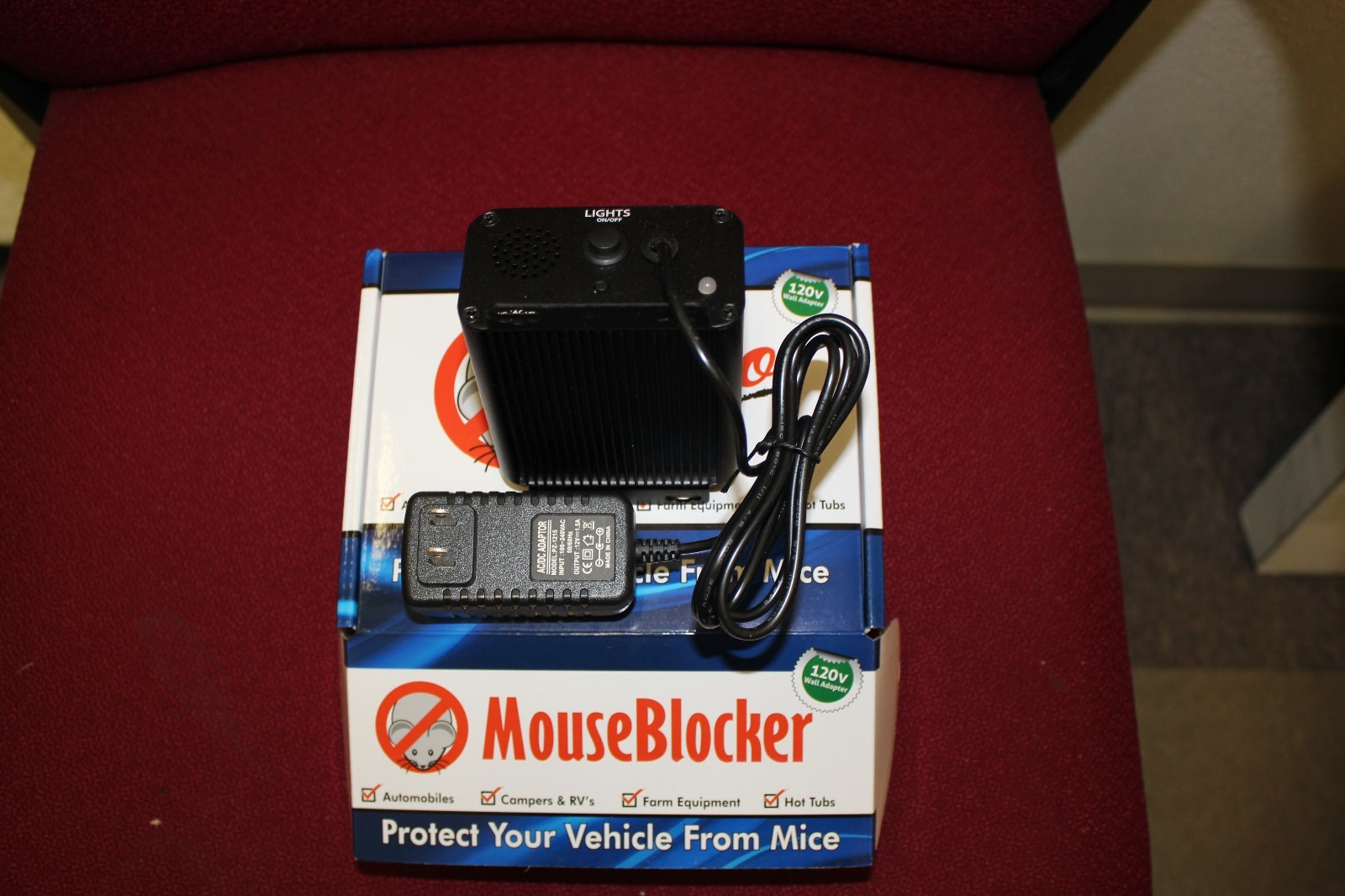 95731 Mouse Blocker Pro 110 power outlet