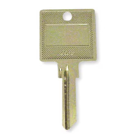 Kaba Ilco A1145e-Hans-Ilco Key Blank, Type Hotel, Pins 6, Pk100