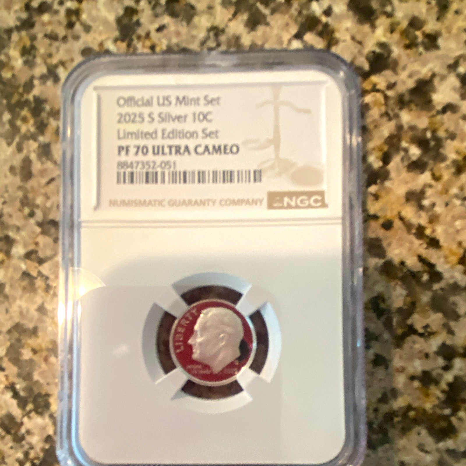 2025-S Roosevelt Dime 10C Silver Proof NGC PF70 Ultra Cameo Limited Set
