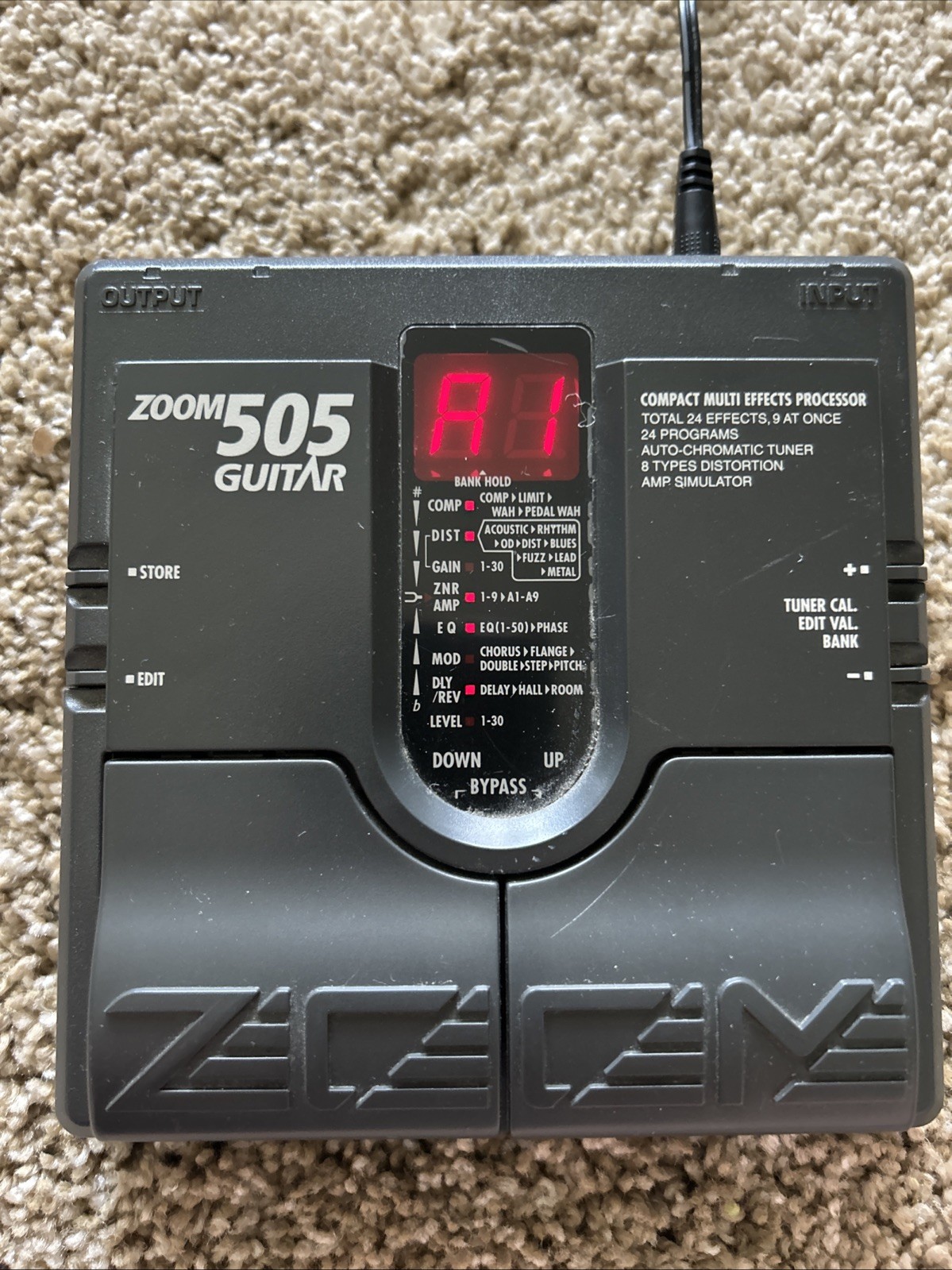 Zoom 505 Guitar Multi-Effects Processor