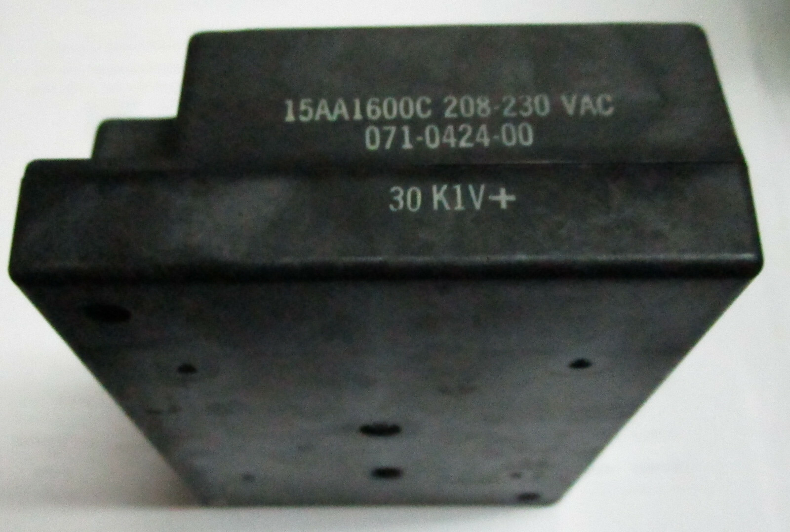 TEXAS INSTRUMENTS 15AA1600C COMPRESSOR PROTECTION MODULE 071-0424-00