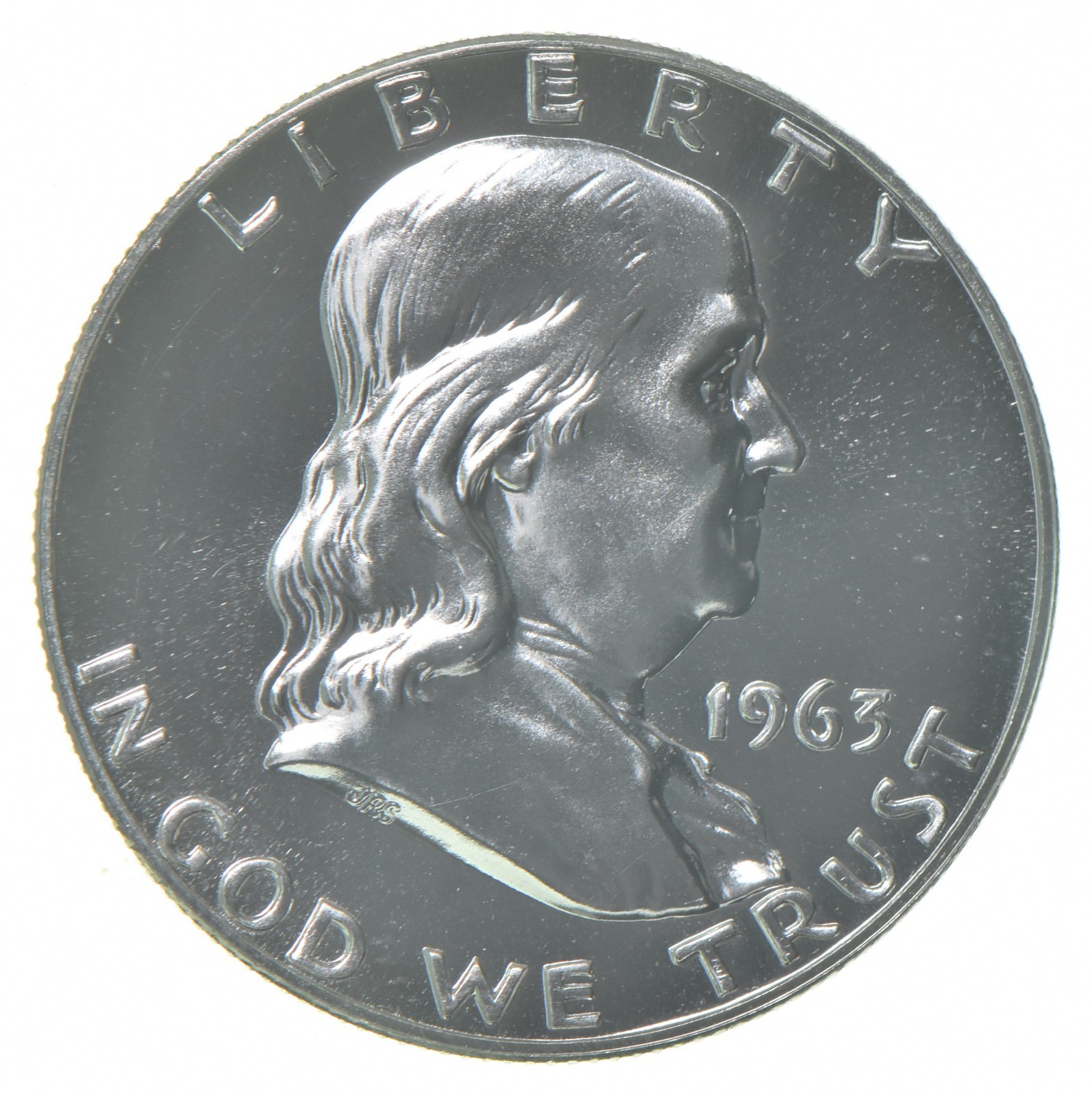 1963 Proof Franklin Half Dollar 90% Silver