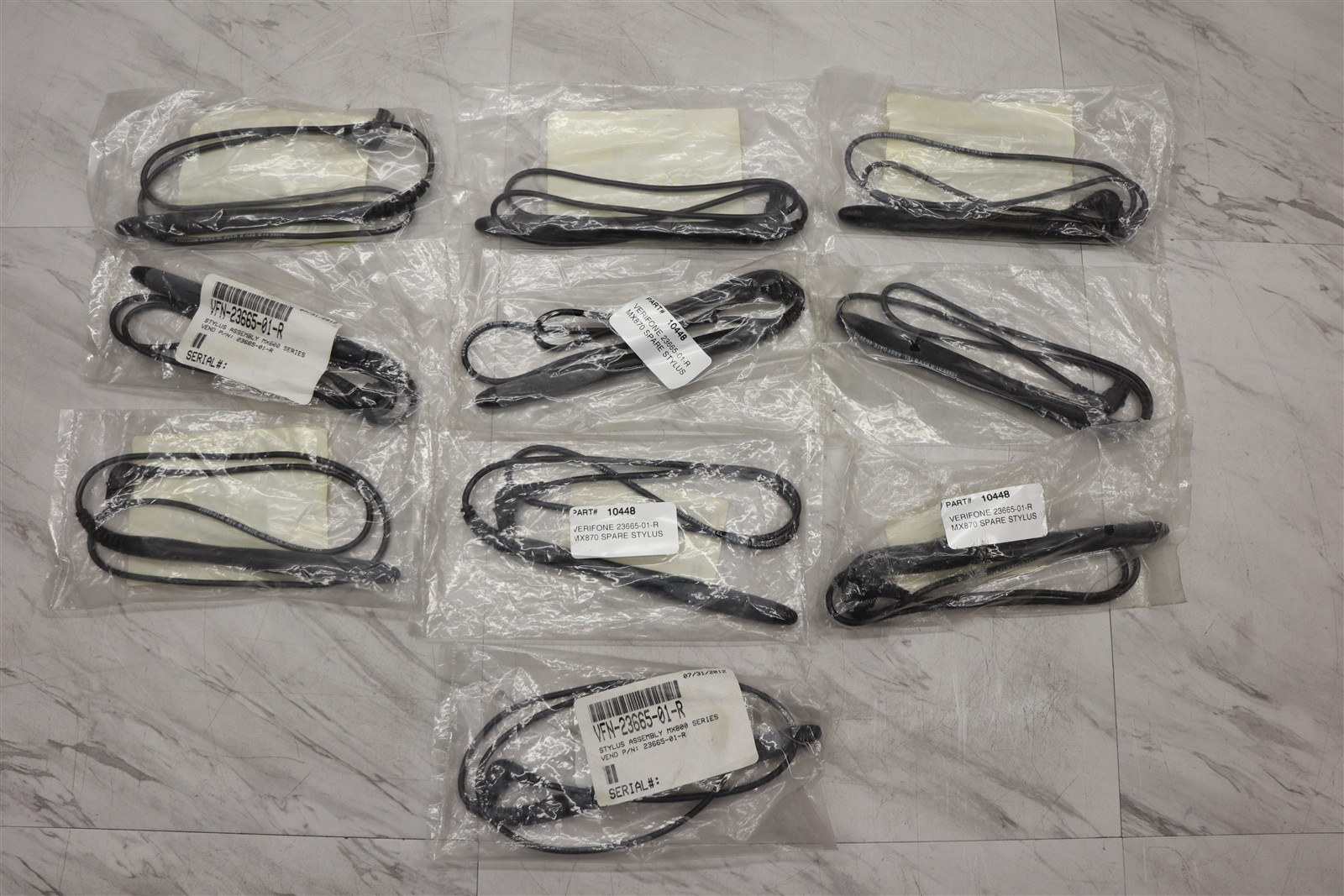 10 LOT - NEW Verifone Stylus Pen for MX870 POS Credit Card Terminal 23665-01-R