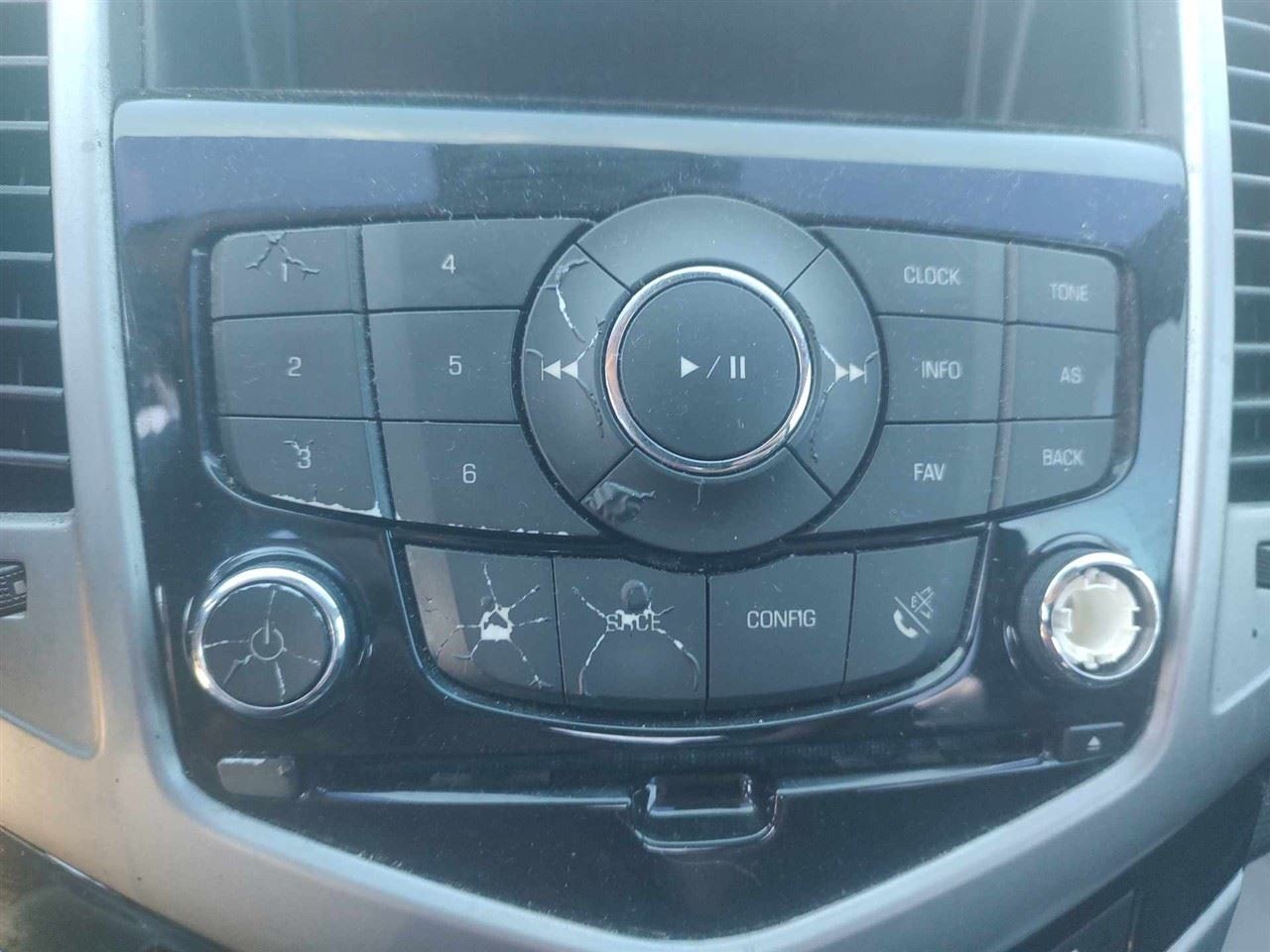 Audio Equipment Radio VIN P 4th Digit Limited Opt Ufu Fits 13-16 CRUZE 25155