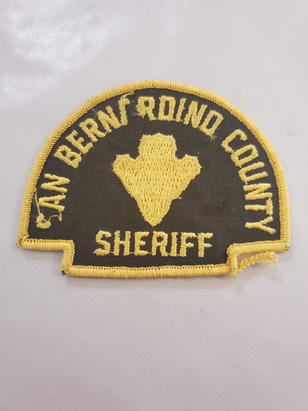 Obsolete San Bernardino County Sheriff's Department, California