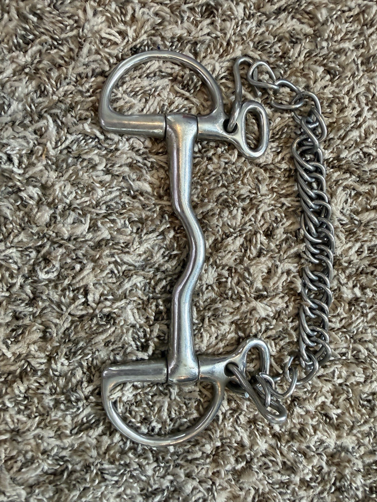 Kimberwick Bit, Low Port Stainless Steel Korsteel 4.75”