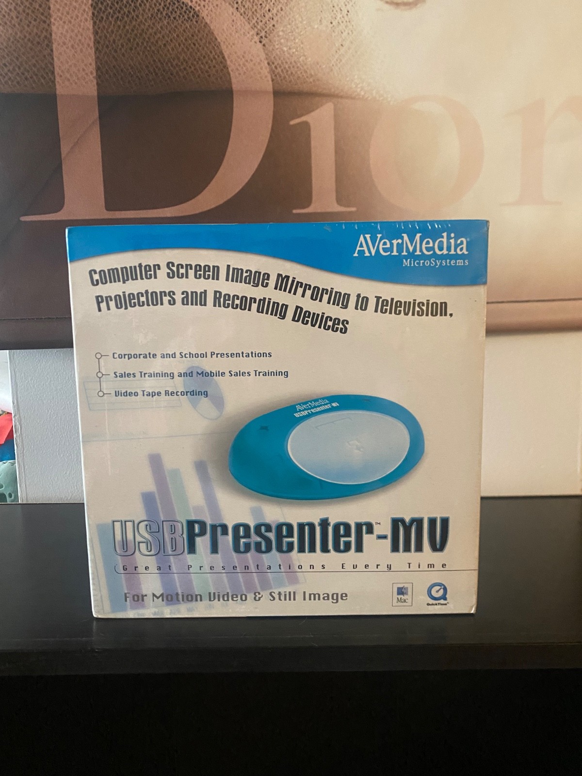 RARE AVerMedia USB Presenter - MV Mac BRAND NEW SEALED - FAST SHIPPING🚛💨