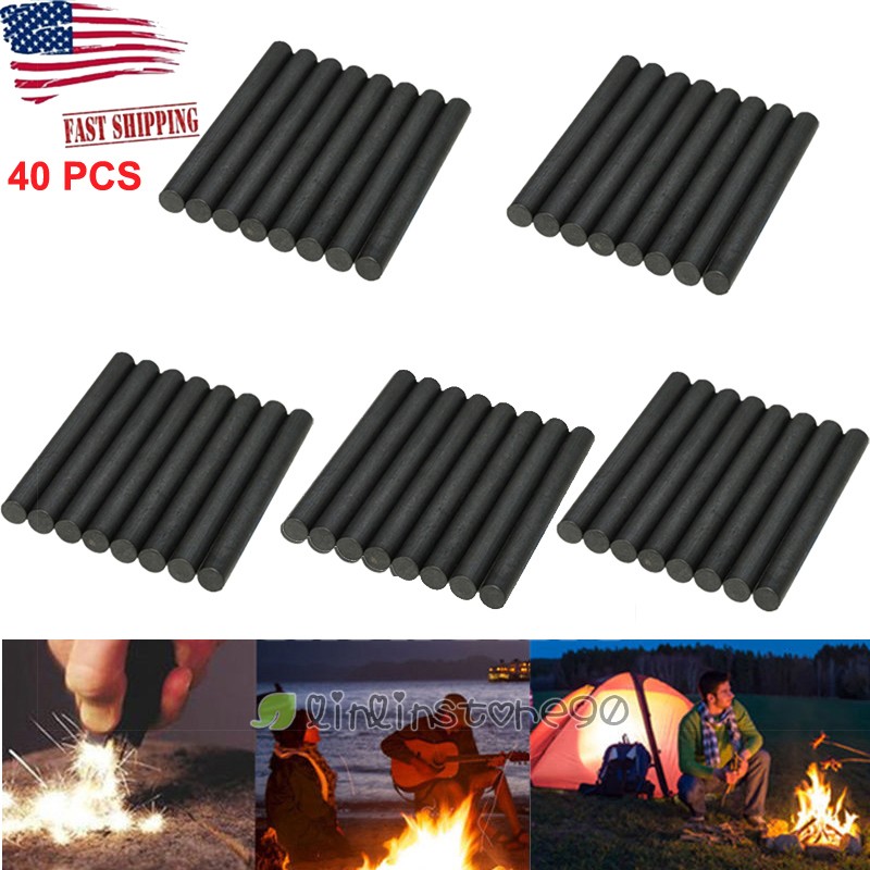 5/16" Ferrocerium Rod Flint Fire Starter Kit Magnesium Outdoor Camping Wholesale