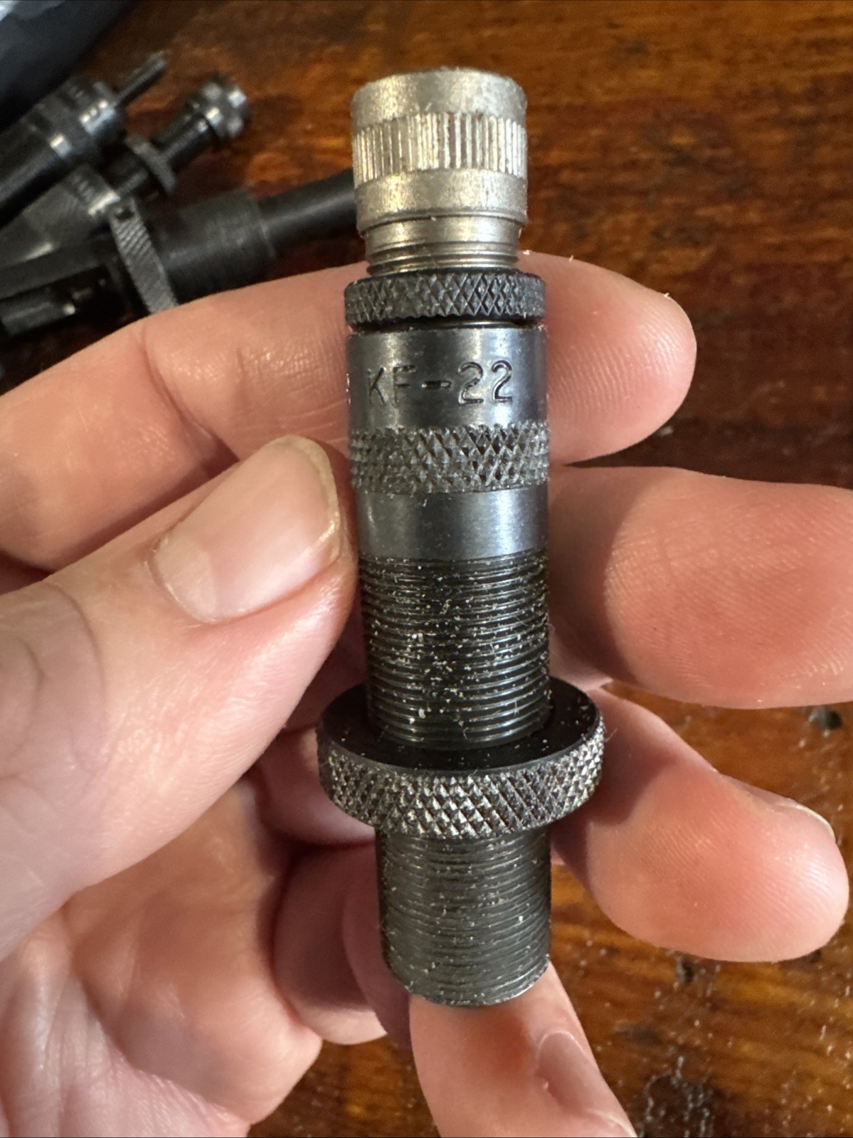 Vintage Lyman Model 310 Tool & .35 Remington Reloading Die Set.