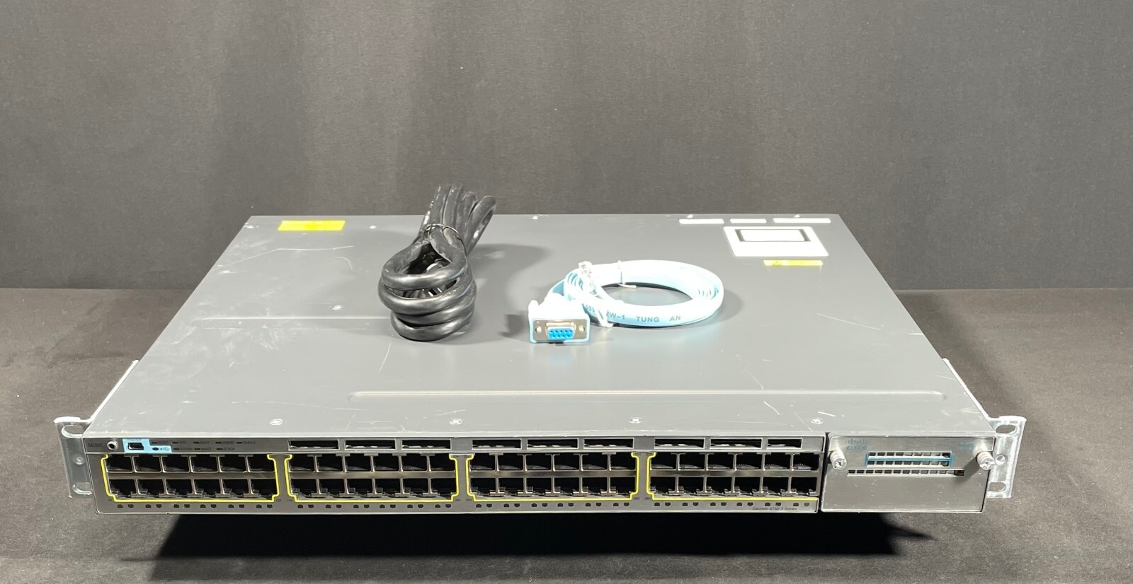 Cisco WS-C3750X-48T-S 48 Port 3750X Gigabit Switch - Same Day Shipping