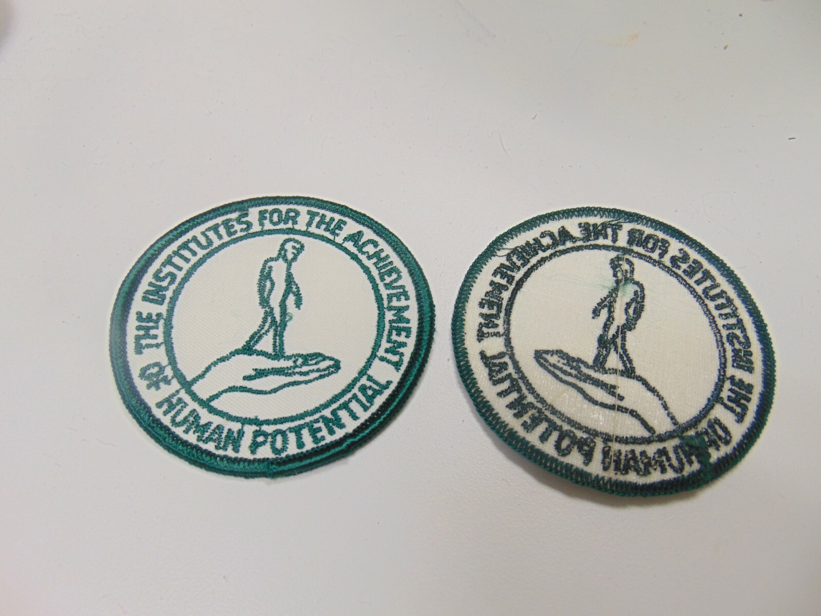 PATCH SEW ON OLDER THE INSTITUTES FOR THE ACHIEVEMENT OF HUMAN POTENTIAL