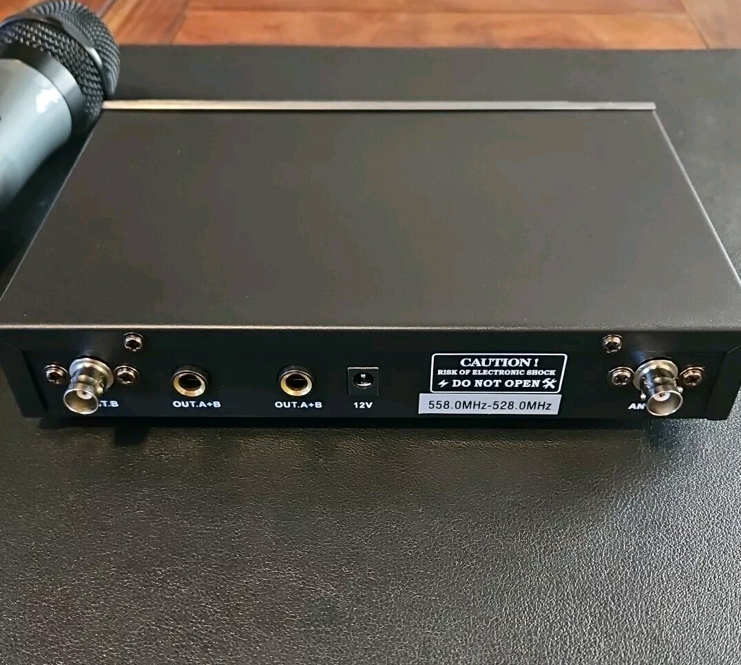 KTV Professional Wireless Microphone System-New In Open Box