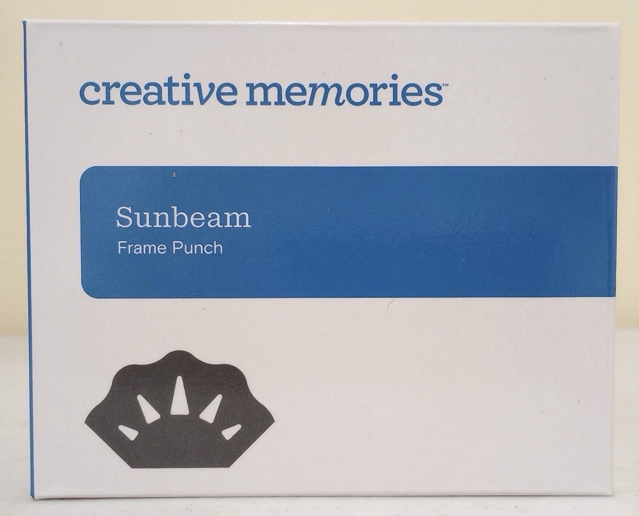 Creative Memories 2026 Secret Box #1: "Sunbeam" Decorative Border & Frame Punch
