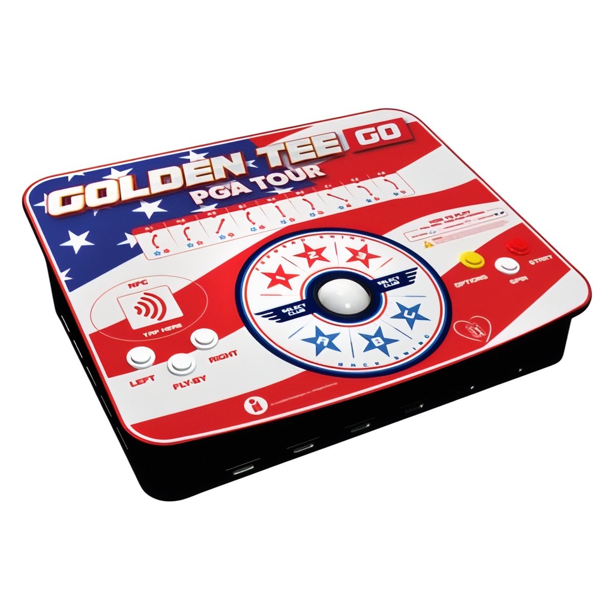 Golden Tee Go PGA Tour Portable Golf Game Stars and Stripes Limited Edition 2026